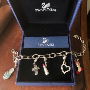 Whole Swarovski Charm Bracelet